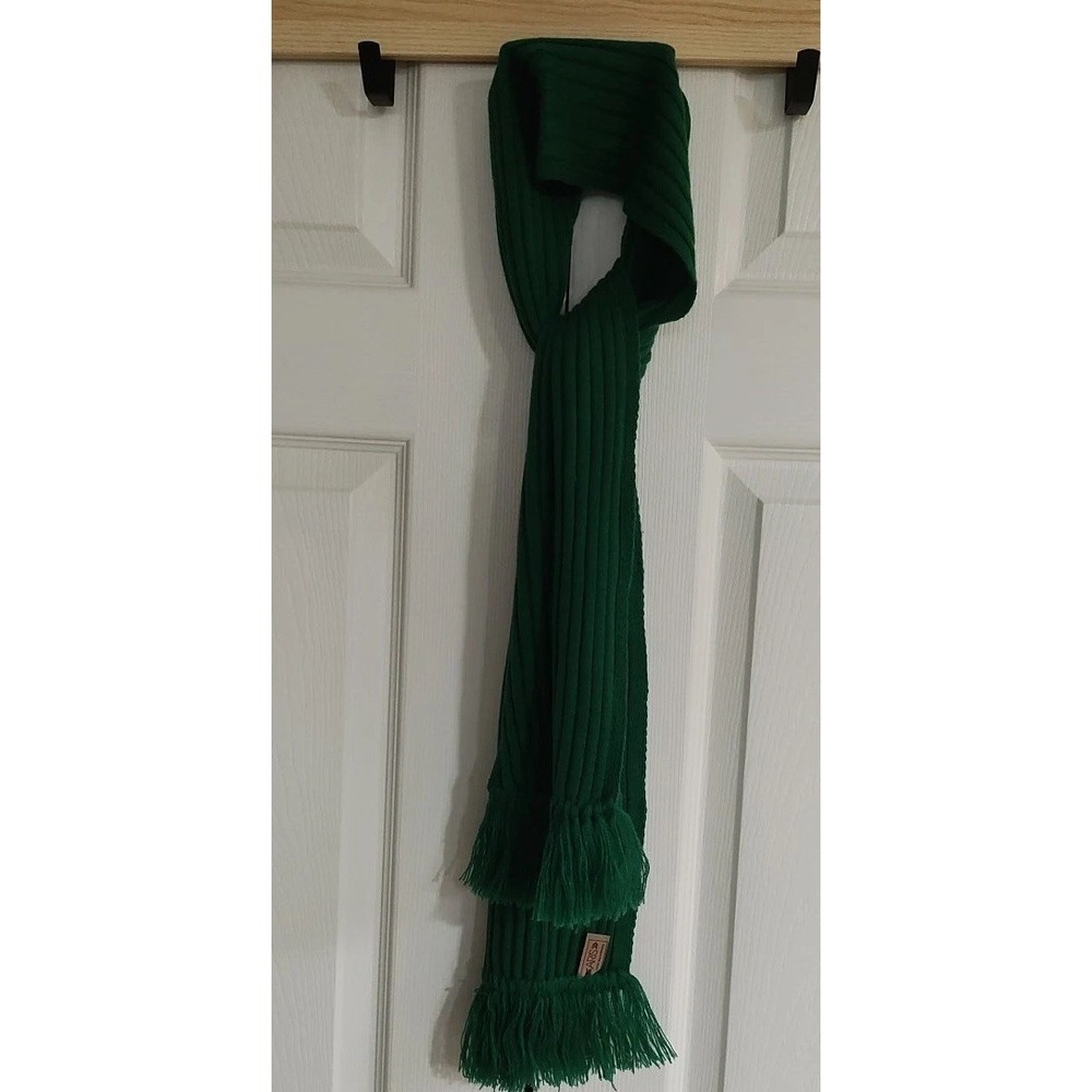 Aris Green Knit Scarf  New